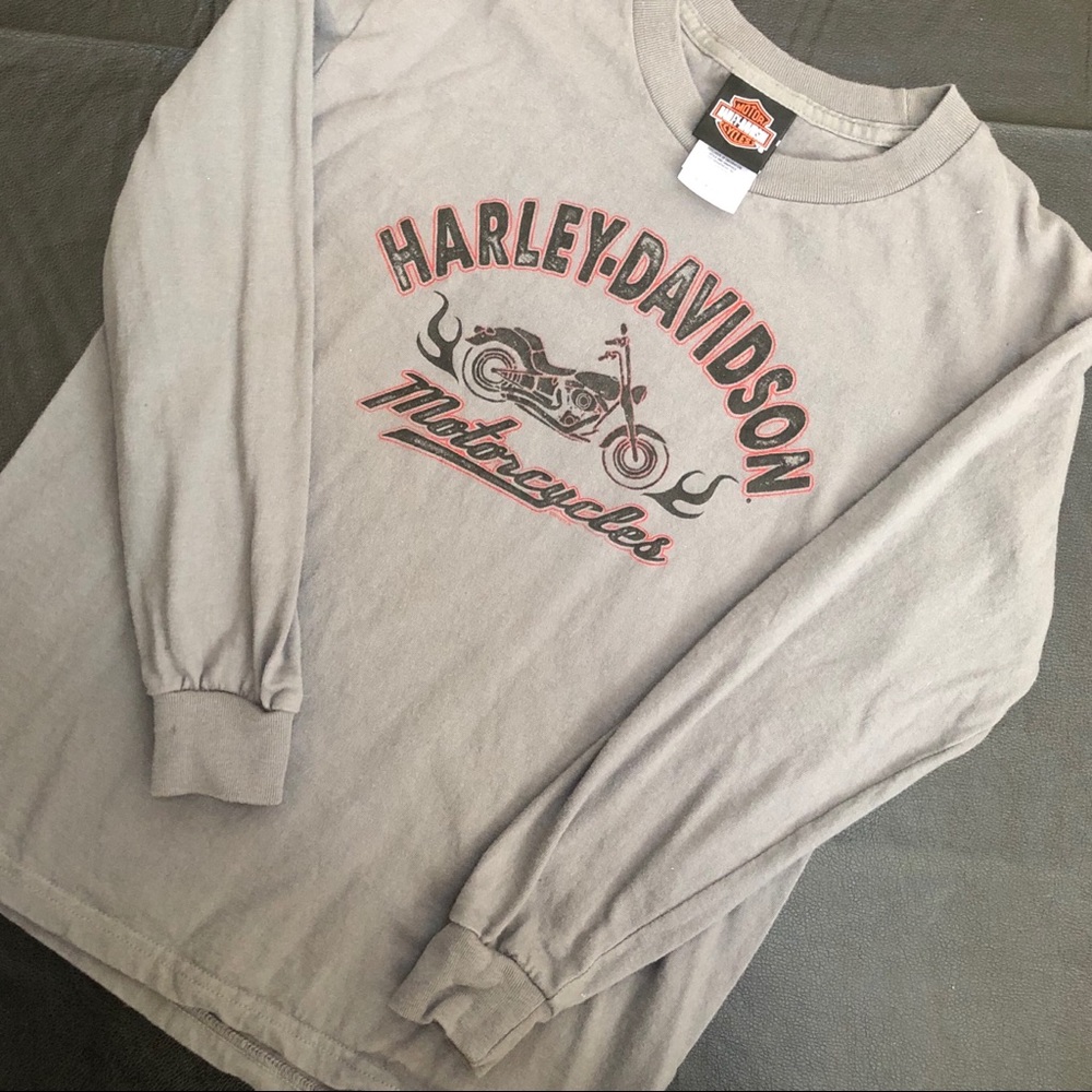 Harley Davison Boys Tee 💚